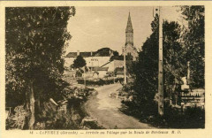Captieux - route de Bordeaux