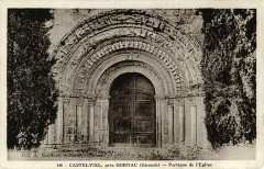 Castelviel - église portail 1