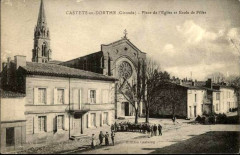 Castets-en-Dorthe - Place de l'église 3 -
													33 Gironde
												