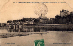 Castets-en-Dorthe - vue générale 1