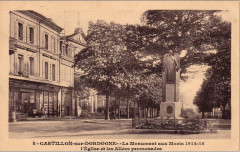 Castillon - monument aux morts