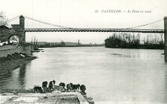 Castillon - pont suspendu 6