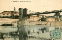 Castillon - pont suspendu 8