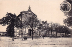 Castillon - église St Symphorien 3 -
													33 Gironde
												