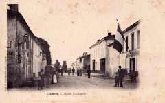 Caudrot - route nationale 1
