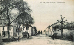 Caudrot - route nationale 3