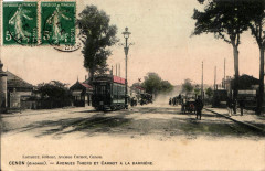 Cenon - avenues Carnot et Thiers