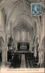 Cézac - église 4 -
													33 Gironde
												