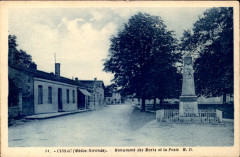 Cissac - Monument aux morts