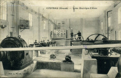 Coutras - usine électrique d'Abzac