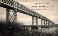 Cubzac-les-ponts - pont des piétons 3 -
													33 Gironde
												