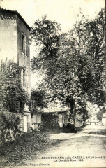 Escoussans - Grande rue