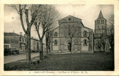 Gaillan - Place de l'église a