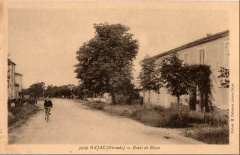 Gajac - route de Bazas