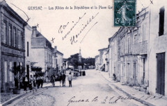 Gensac - allées de la République