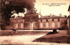 Grézillac - Château Lambert