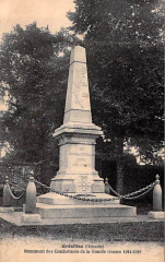 Grézillac - monument aux morts 1