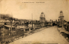 Guîtres - route nationale