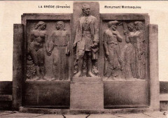 La Brède - monument Montesquieu