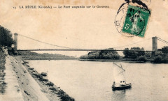 La Réole - Pont suspendu 10