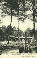 Le Courneau - cabane de résinier