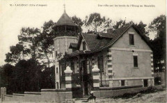 Lacanau - villa sur l'étang