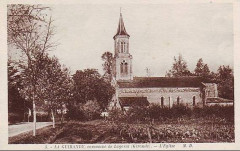 Lagorce - église de La Guirande