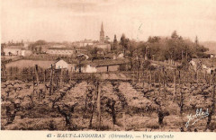 Langoiran - vue générale 1