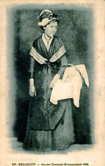 Briancon Ancien Costume Brianconnais 1850 -
													05 Hautes Alpes
												