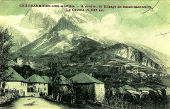 Châteauroux les Alpes coteaux de Saint-Marcellin -
													05 Hautes Alpes
												