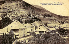 Châteauroux-les-Alpes restanques sur le coteau -
													05 Hautes Alpes
												