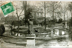 Asnières-sur-Seine.Château Pouget.Parc Voyer d'Argenson