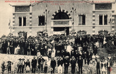 Maraussan-1905-inauguration-Cave des Vignerons libres -
													34 Hérault
												