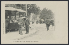 Montpellier - Le Kiosque de l'esplanade (1ère motié du XXe siècle). 2 Fi Cp 1525