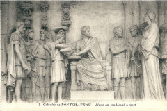 Carte postale ancienne Calvaire de Pontchâteau - Jésus est condamné à mort
                                                                     à Pontchâteau
                                