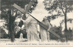 Pontchateau-Fr-44-le calvaire-vers 1920-carte postale-06