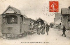 Carnac - Locomotive 021 T Decauville de 7,5 t à vide et 9,750 t en ordre de marche