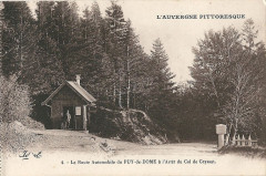 Le Puy de Dôme-Fr-63-vers 1930-route automobile-02