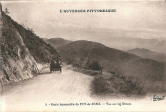 Le Puy de Dôme-Fr-63-vers 1930-route automobile-08