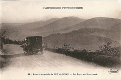Le Puy de Dôme-Fr-63-vers 1930-route automobile-11