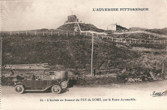 Le Puy de Dôme-Fr-63-vers 1930-route automobile-12