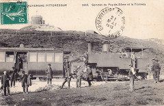 Vd Cie 3442 - Sommet du Puy-de-Dome et le Tramway -
													63 Puy de Dôme
												