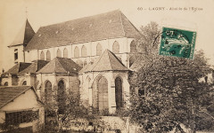L1607 - Lagny-sur-Marne - L'abside de l'église