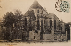 L1618 - Lagny-sur-Marne - L'abside de l'église