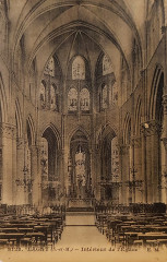 L1643 - Lagny-sur-Marne - Intérieur de l'église