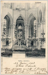 L1742 - Lagny-sur-Marne - Intérieur de l'église