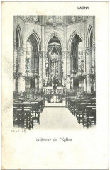 L1746 - Lagny-sur-Marne - Intérieur de l'église