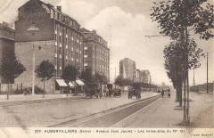 Aubervillers avenue Jean Jaures