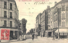 Aubervilliers.Boulevard de Stains.1911