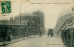 La Courneuve.Entrée de l'Usine Babcok et Wilcox